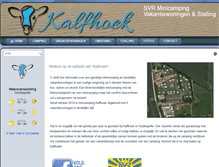 Tablet Screenshot of kalfhoek.nl